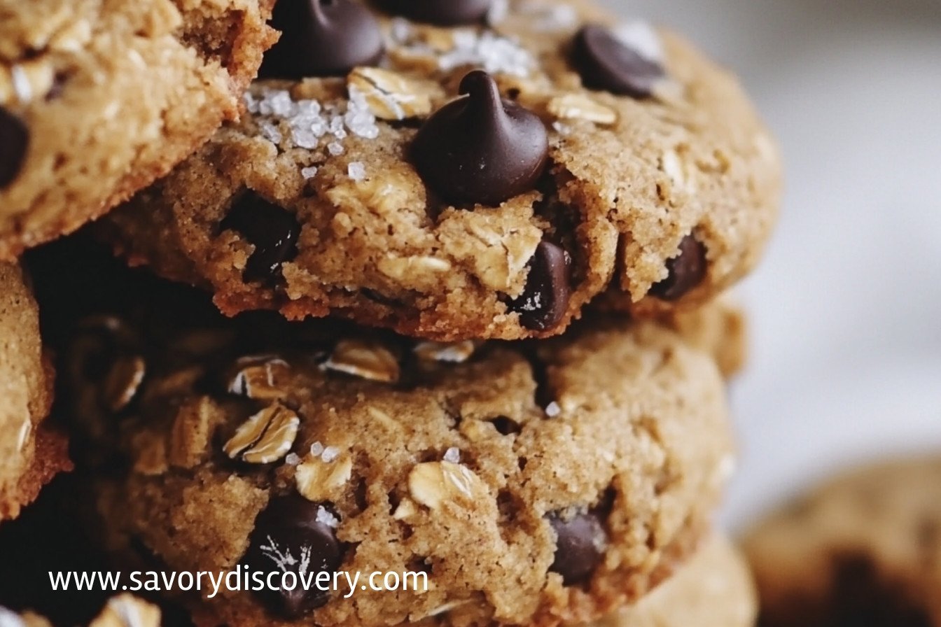 Eggless Oat Cookies